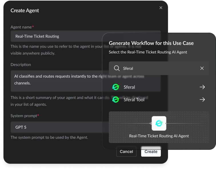 Real-Time Ticket Routing